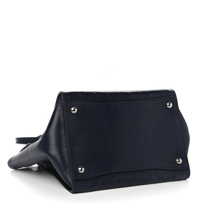 Prada Glace Calf Small Twin Pocket Tote Baltico 4 of 9