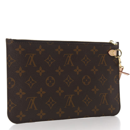 Louis Vuitton Monogram Neverfull MM GM Pochette 3 of 7