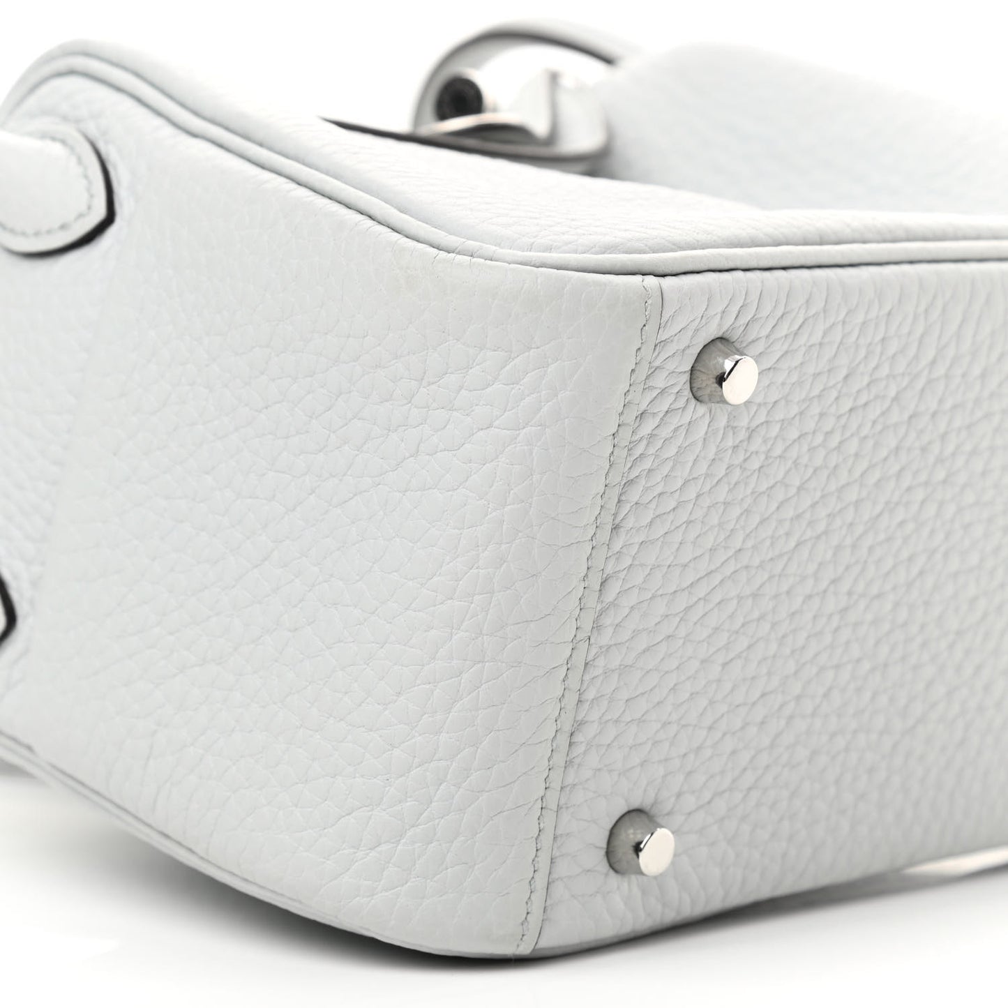 Taurillon Clemence Mini Lindy 20 Bleu Pale