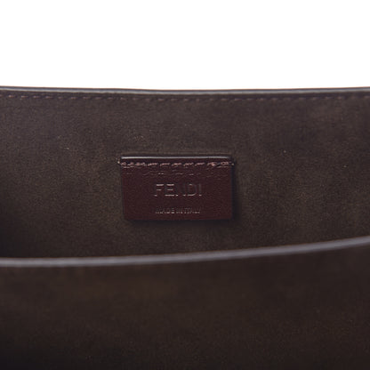 Fendi Vitello Vernice Mou Karligraphy Crossbody Bag Giallo 6 of 10
