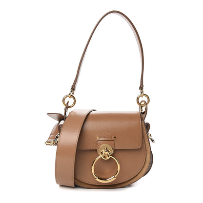 Chloe Calfskin Small Tess Bag Nut 1 of 9