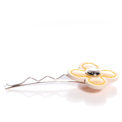 Louis Vuitton Vernis Fleur Hair Pin Barettes 3 of 6
