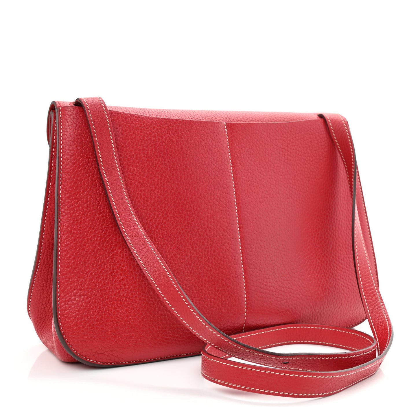 Taurillon Clemence Verso Halzan 31 GM Rouge Casaque Vermillion