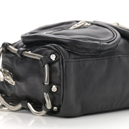 Alexander Wang Washed Lambskin Brenda Chain Black 8 of 11