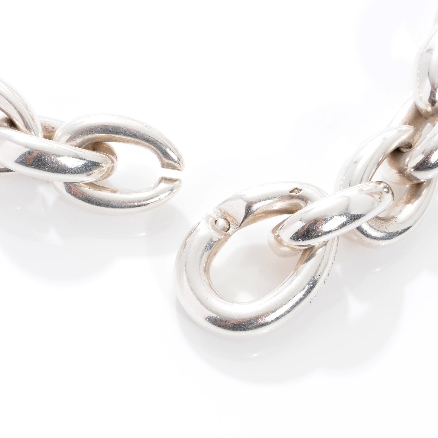 Sterling Silver Short Choker Necklace