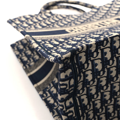 Christian Dior Oblique Large Book Tote Blue Multicolor 9 of 14