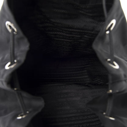 Prada Nylon Vela Medium Backpack Black 4 of 9