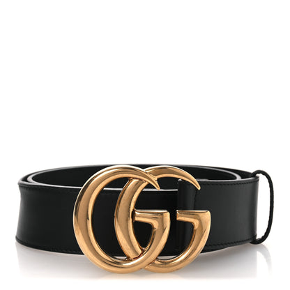 Gucci Calfskin Double G 30mm Belt 70 28 Black 1 of 6