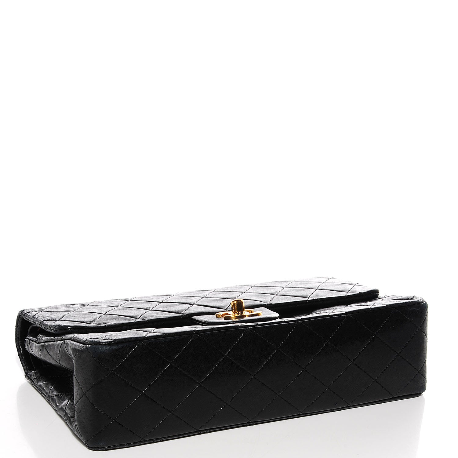 Chanel Lambskin Medium Double Flap Black 4 of 11