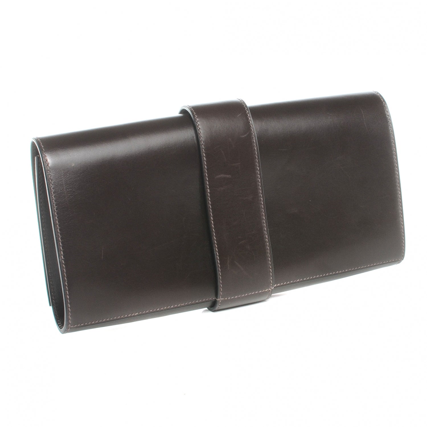 Hermes Box Medor 29 Clutch Chocolate 3 of 7