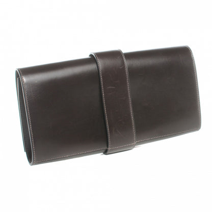 Hermes Box Medor 29 Clutch Chocolate 3 of 7