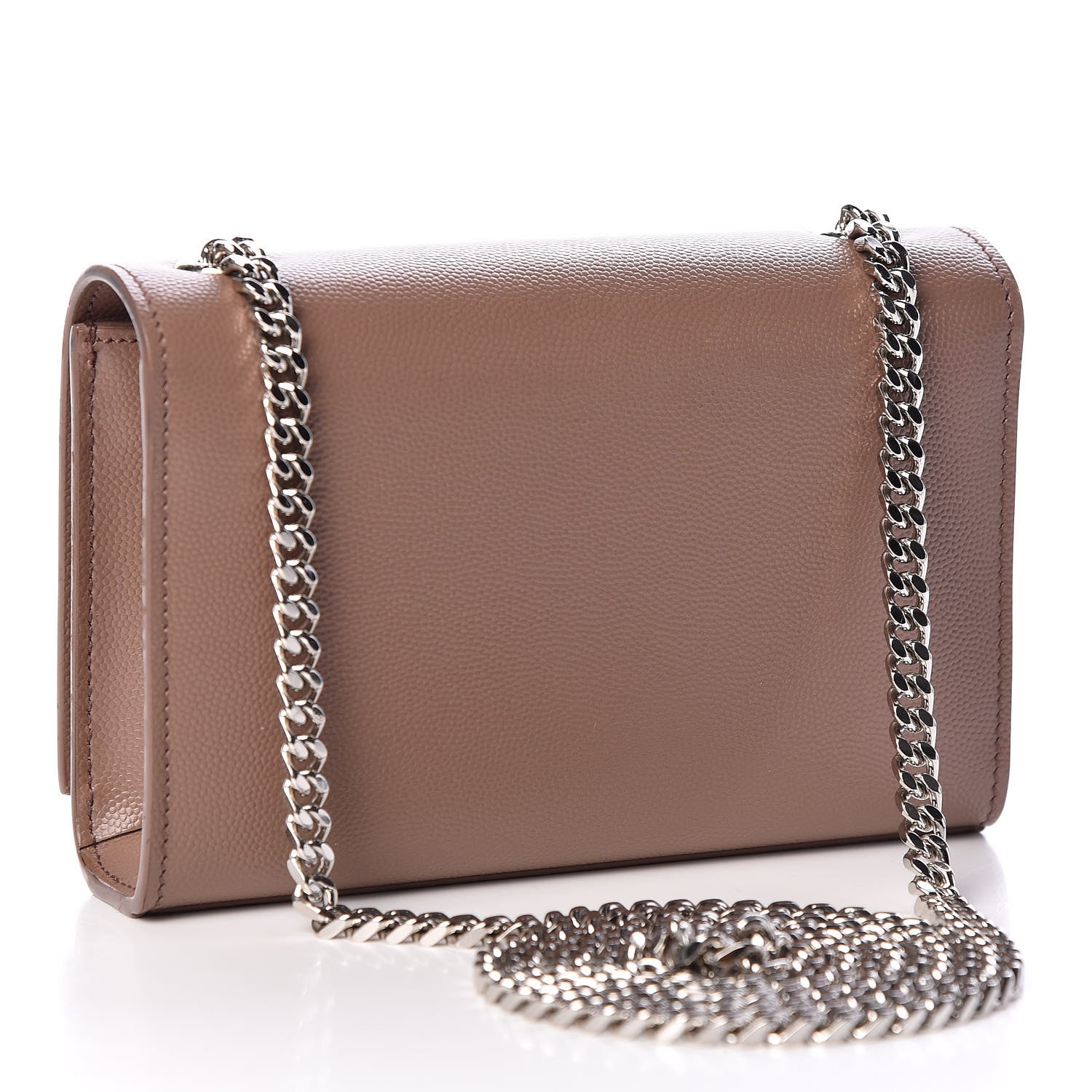 Saint Laurent Grain De Poudre Small Monogram Kate Satchel Fard 2 of 9