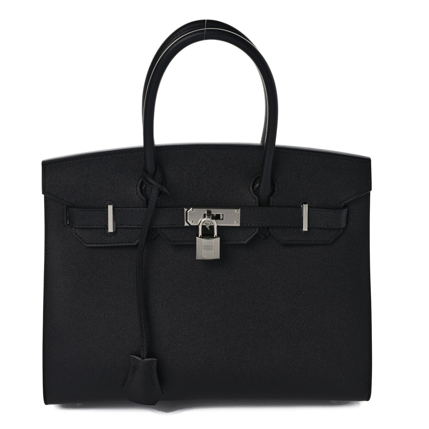 Madame Calfskin Birkin Sellier 30 Black