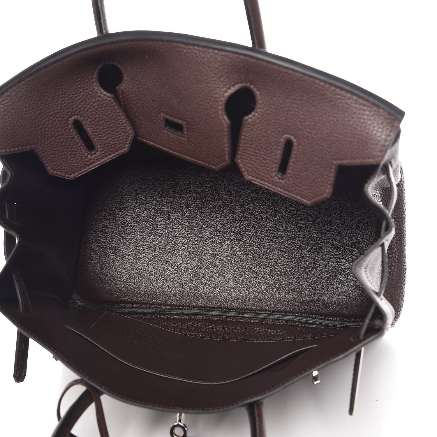 Hermes Togo Birkin 30 Chocolate 8 of 37