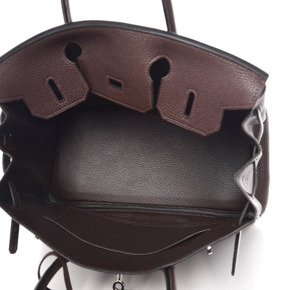Hermes Togo Birkin 30 Chocolate 8 of 37