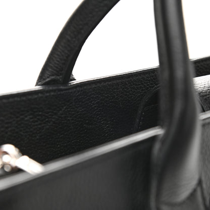 Chanel Grained Calfskin Medium Neo Executive Shopper Tote Black 12 of 12