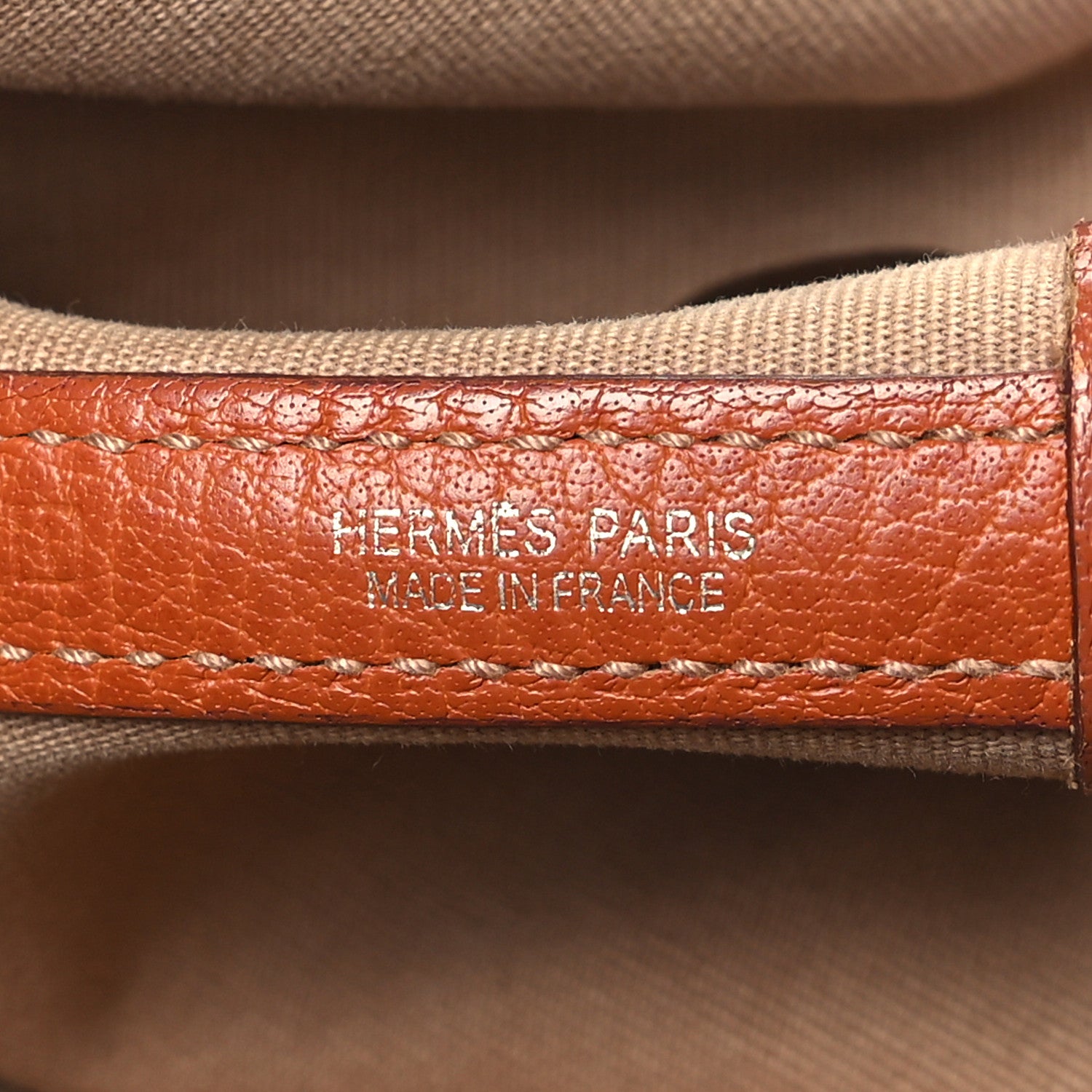 Hermes Toile Negonda Garden Party Tote 36 MM Potiron 6 of 17