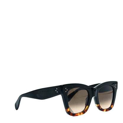 Celine Catherine Sunglasses CL 41098/F/S Black Havana 3 of 6