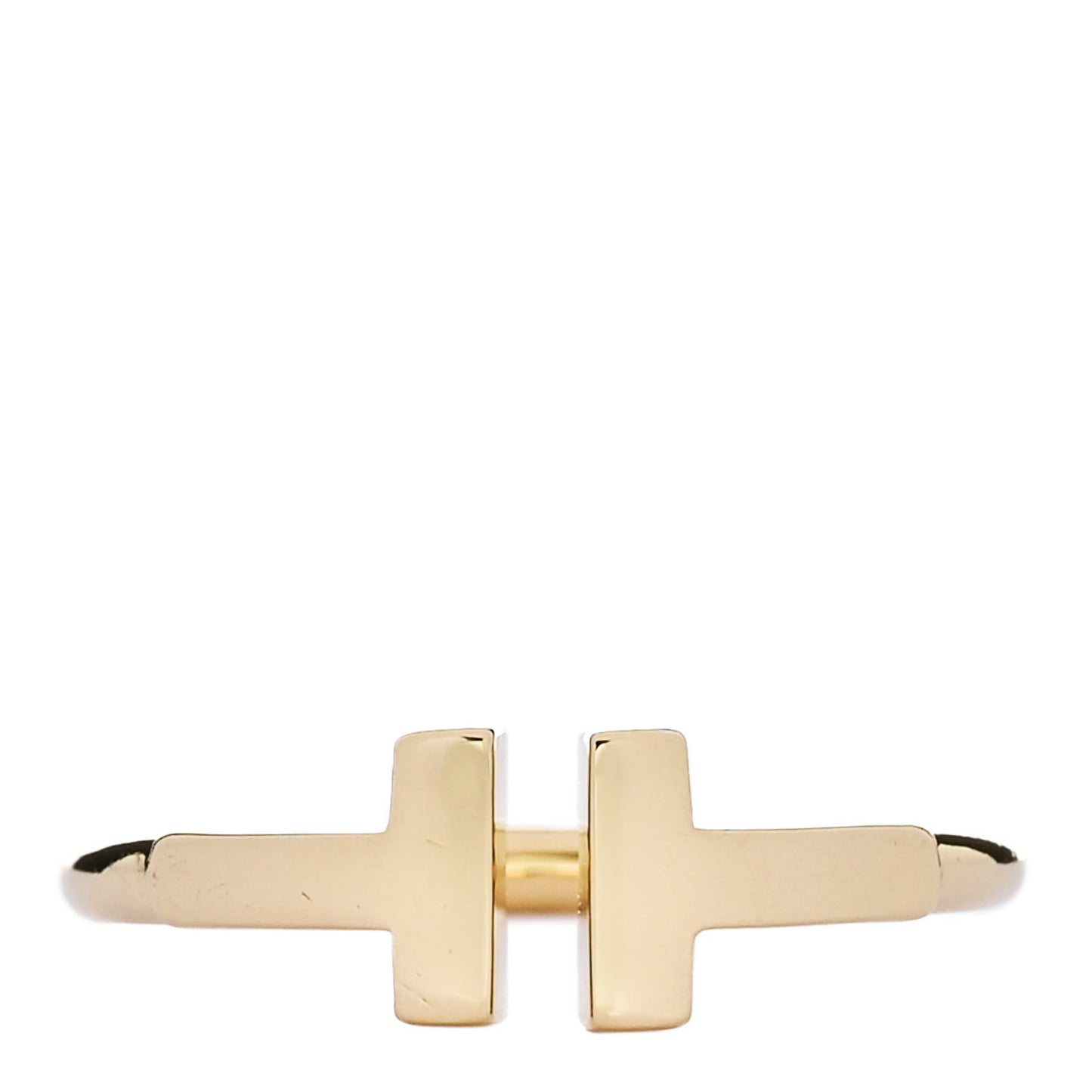 18K Yellow Gold T Wire Ring 47 4
