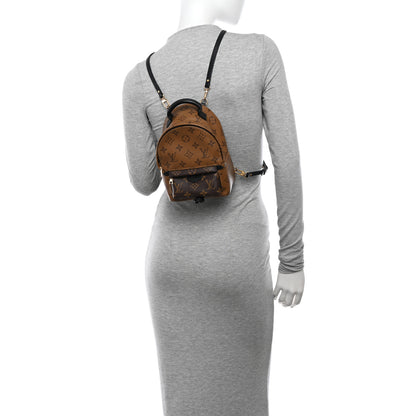 Louis Vuitton Reverse Monogram Palm Springs Backpack Mini 2 of 10