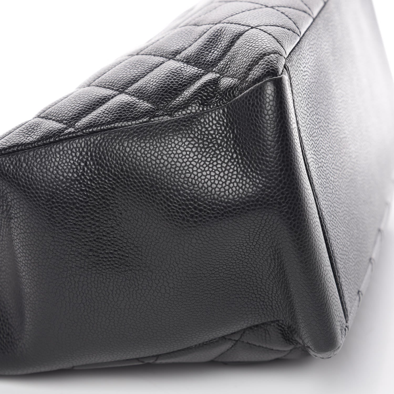 Chanel Caviar Quilted Grand Shopping Tote GST Black 12 of 13