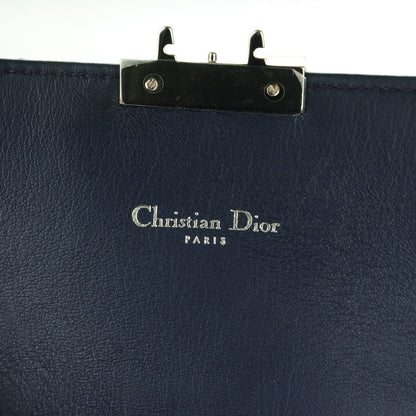 Christian Dior Patent Cannage Large Miss Dior Promenade Pouch Midnight Blue 6 of 7