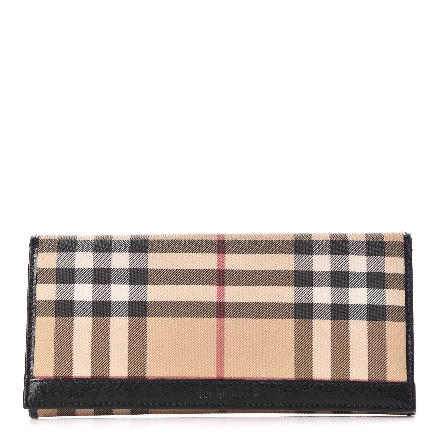 Burberry House Check Continental Wallet Black 1 of 13