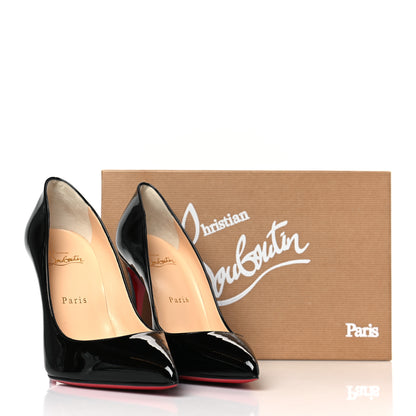 Christian Louboutin Patent Pigalle Follies 100 Pumps 39 Black 9 of 9