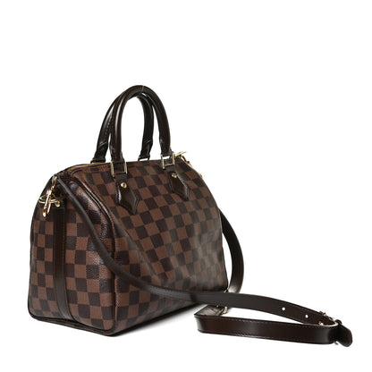 Louis Vuitton Damier Ebene Speedy Bandouliere 25 3 of 17
