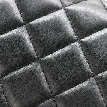 Chanel Lambskin Quilted Mini Trendy CC Clutch With Chain Black 13 of 13