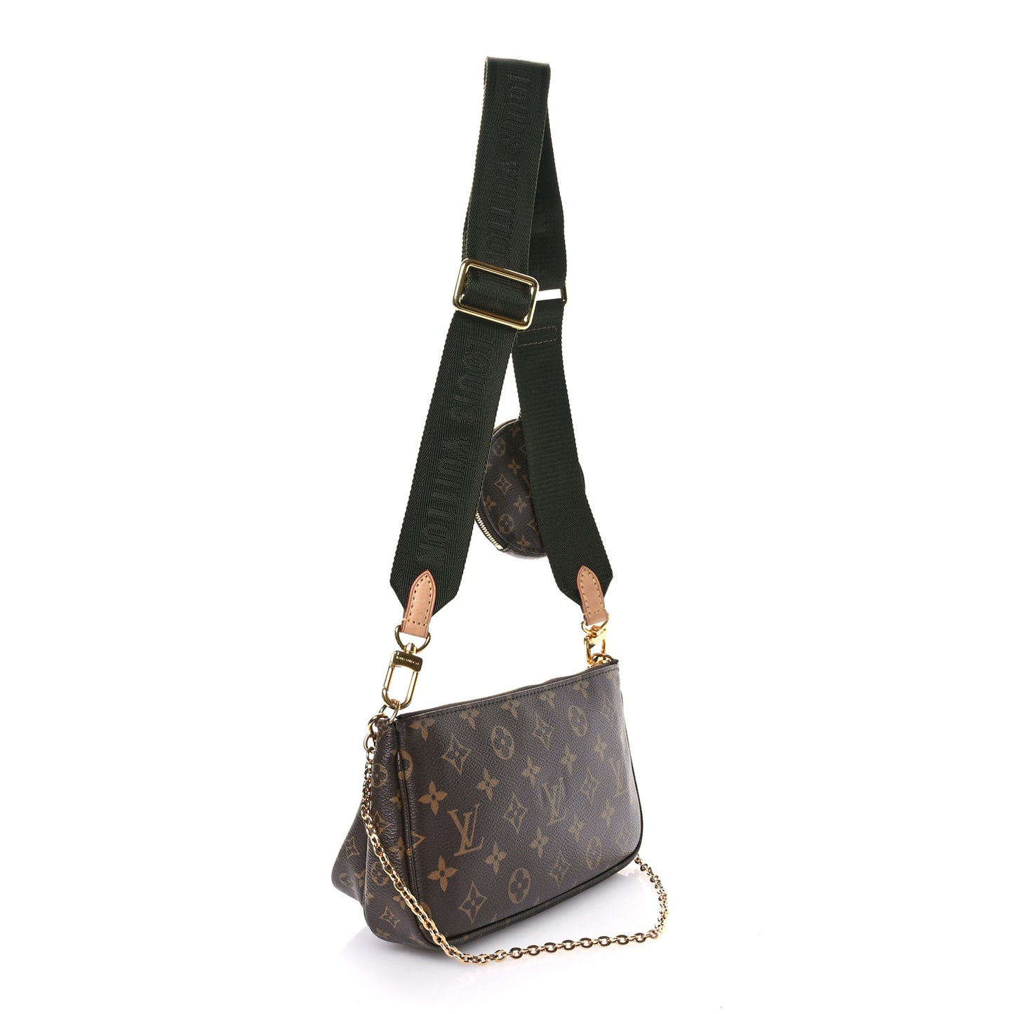 Monogram Multi Pochette Accessories Kaki