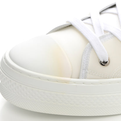 Christian Dior Canvas Mens B23 High Top Sneakers 45.5 White 9 of 10