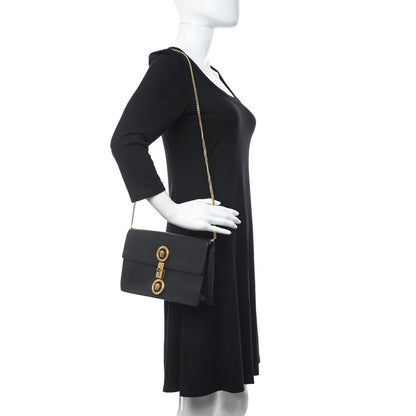 Versace Nappa Medusa Chain Clutch Black 2 of 10