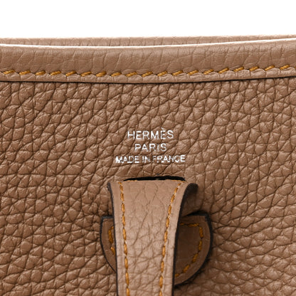Hermes Taurillon Maurice Zigzag Evelyne TPM Beige Weimar 5 of 9