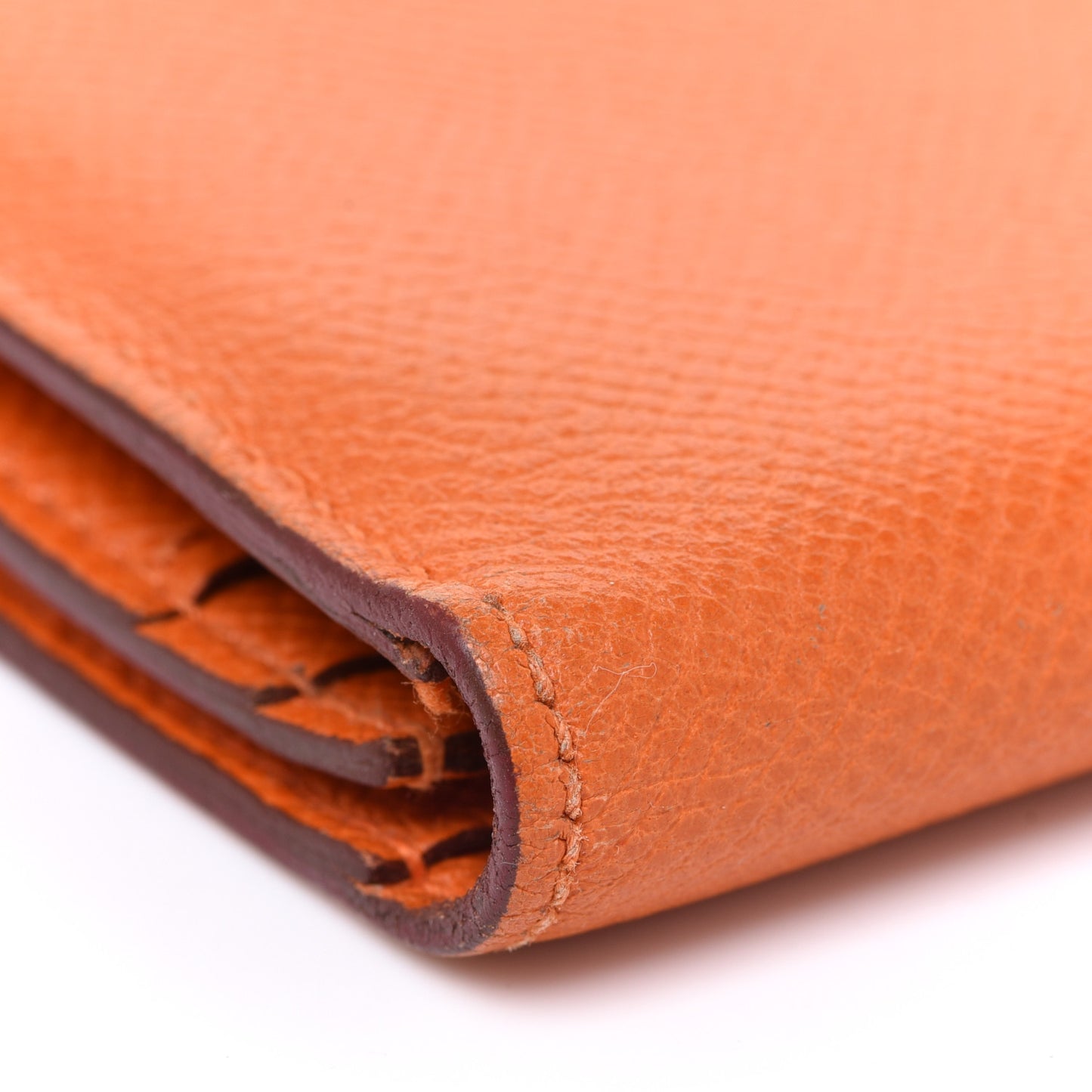 Epsom Bearn Gusset Wallet Orange