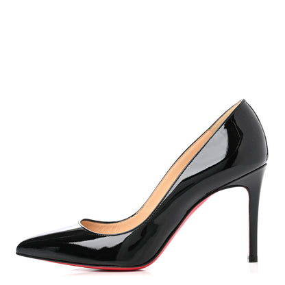 Christian Louboutin Patent Pigalle 85 Pumps 37 Black 1 of 7
