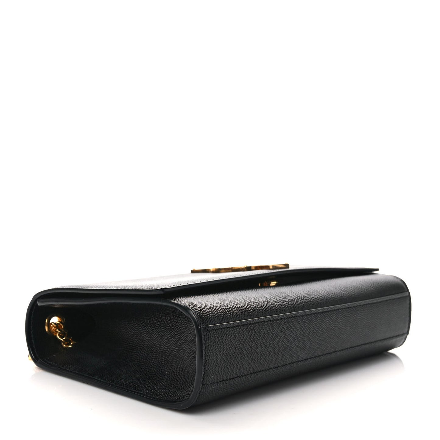 Grain De Poudre Medium Classic Monogram Kate Satchel Black