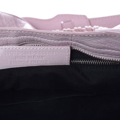 Balenciaga Agneau Giant 12 Silver Hardware City Rose Poudre Rose Petunia 8 of 13