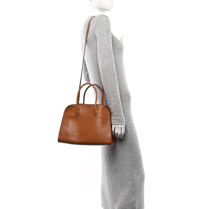 The Row Polished Saddle Calfskin Soft Margaux 12 Cuir 2 of 9