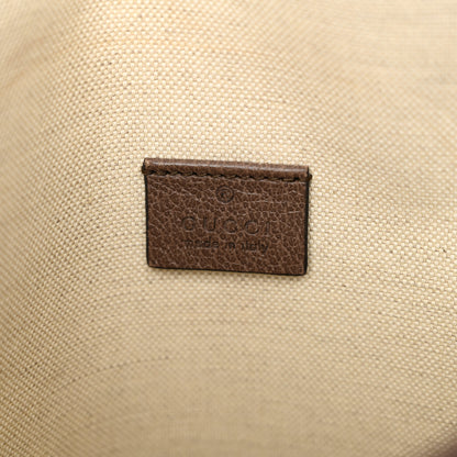 Gucci GG Supreme Monogram Web Medium Neo Vintage Flap Messenger Bag Beige New Acero 6 of 12