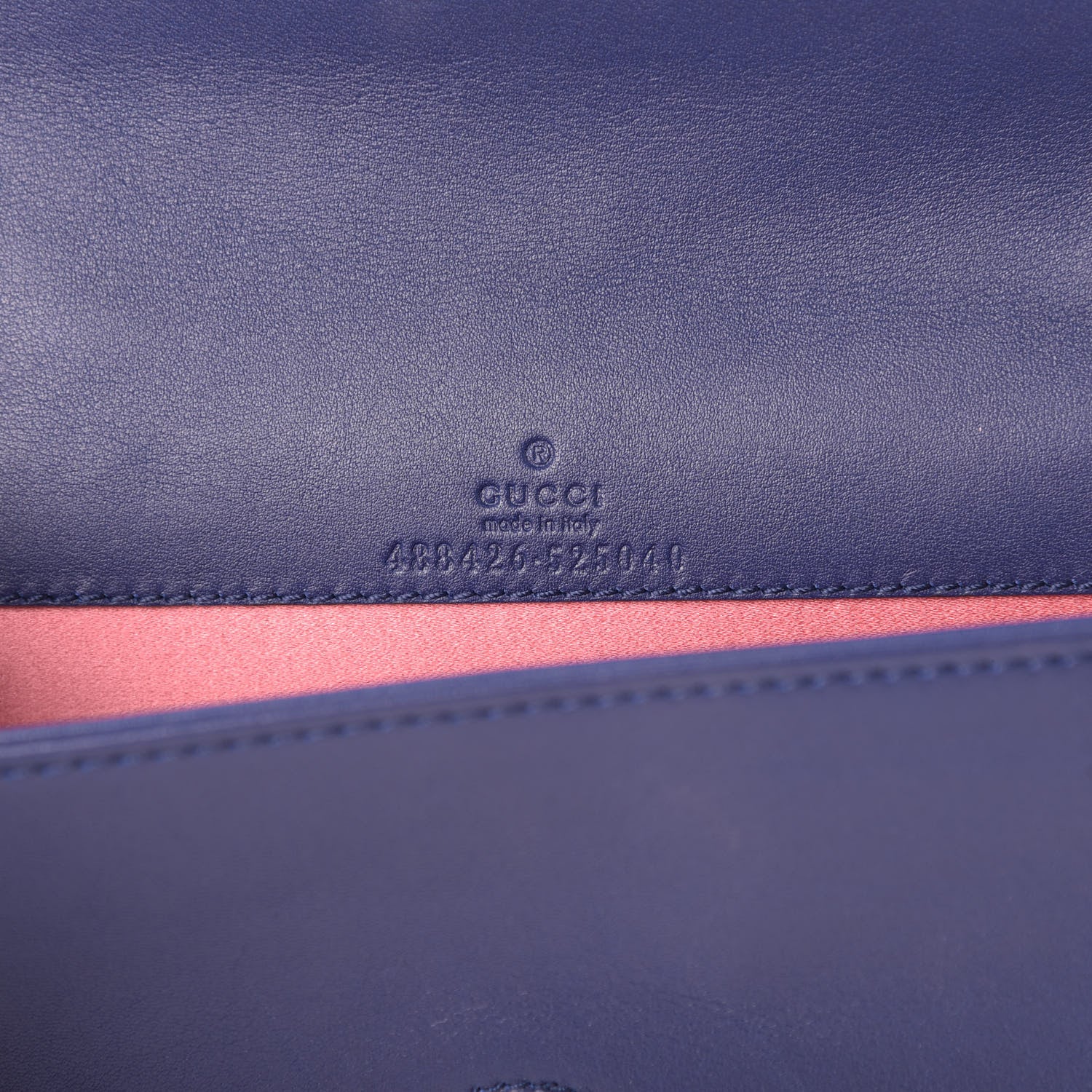 Gucci Velvet Matelasse GG Marmont Mini Bag Cobalt Blue 6 of 12