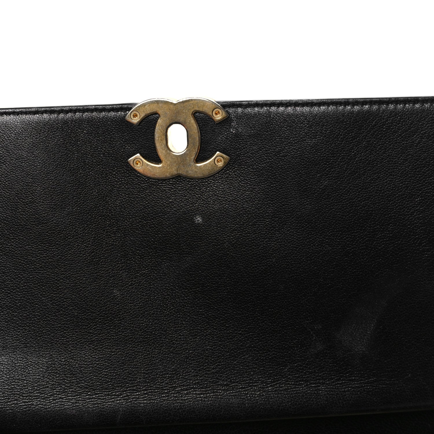 Chanel Lambskin Stitched Coco Luxe Medium Flap Black 13 of 14