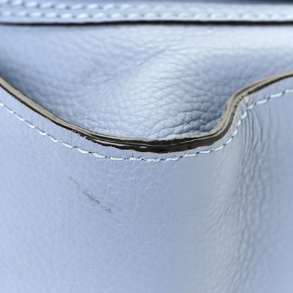 Chloe Calfskin Small Marcie Satchel Washed Blue 10 of 14