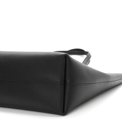 Saint Laurent Calfskin Large Shopping Tote Black 9 of 9