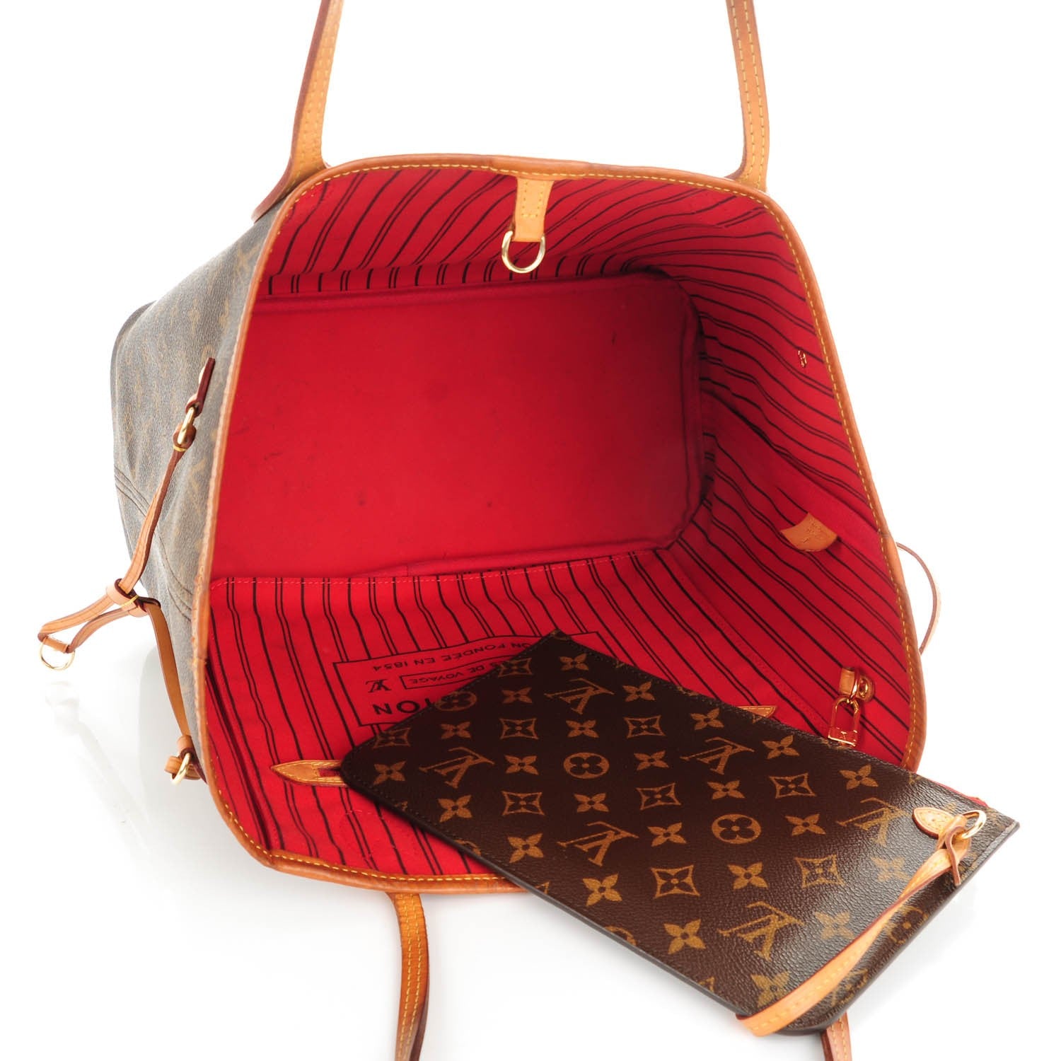 Louis Vuitton Monogram Neo Neverfull MM Cherry 6 of 11