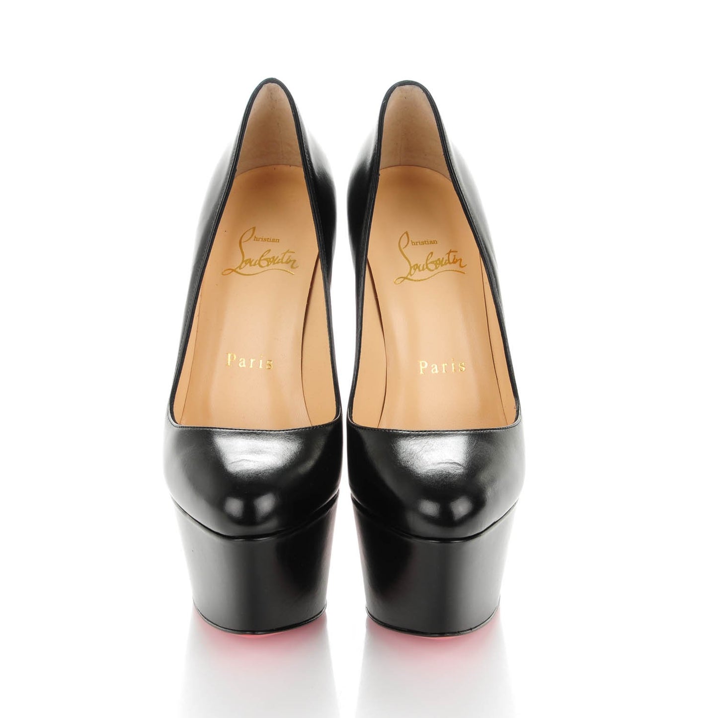 Shiny Calfskin Alta Vicky 160 Pumps 35.5 Black