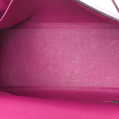 Hermes Togo Kelly Retourne 28 Rose Pourpre 5 of 10