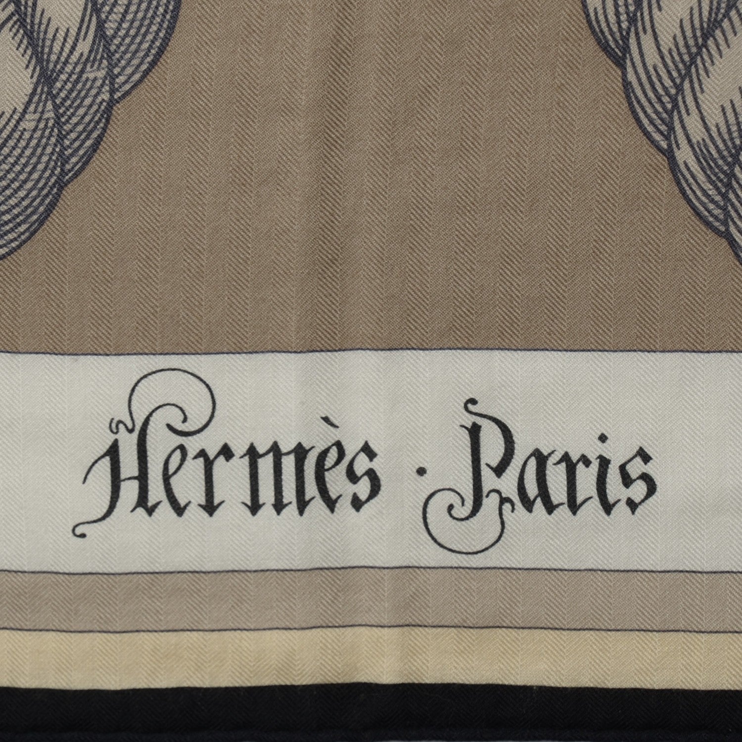 Hermes Cashmere Silk Della Cavalleria GM Scarf 140 Noir Jaune Rouge 4 of 6