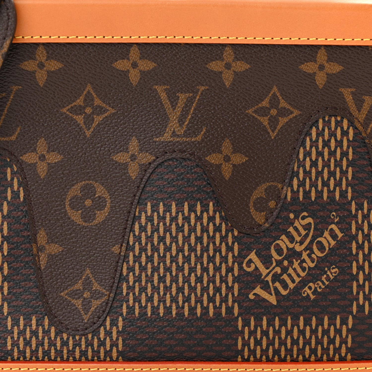 Louis Vuitton X NIGO Giant Damier Ebene Monogram Soft Trunk 7 of 9
