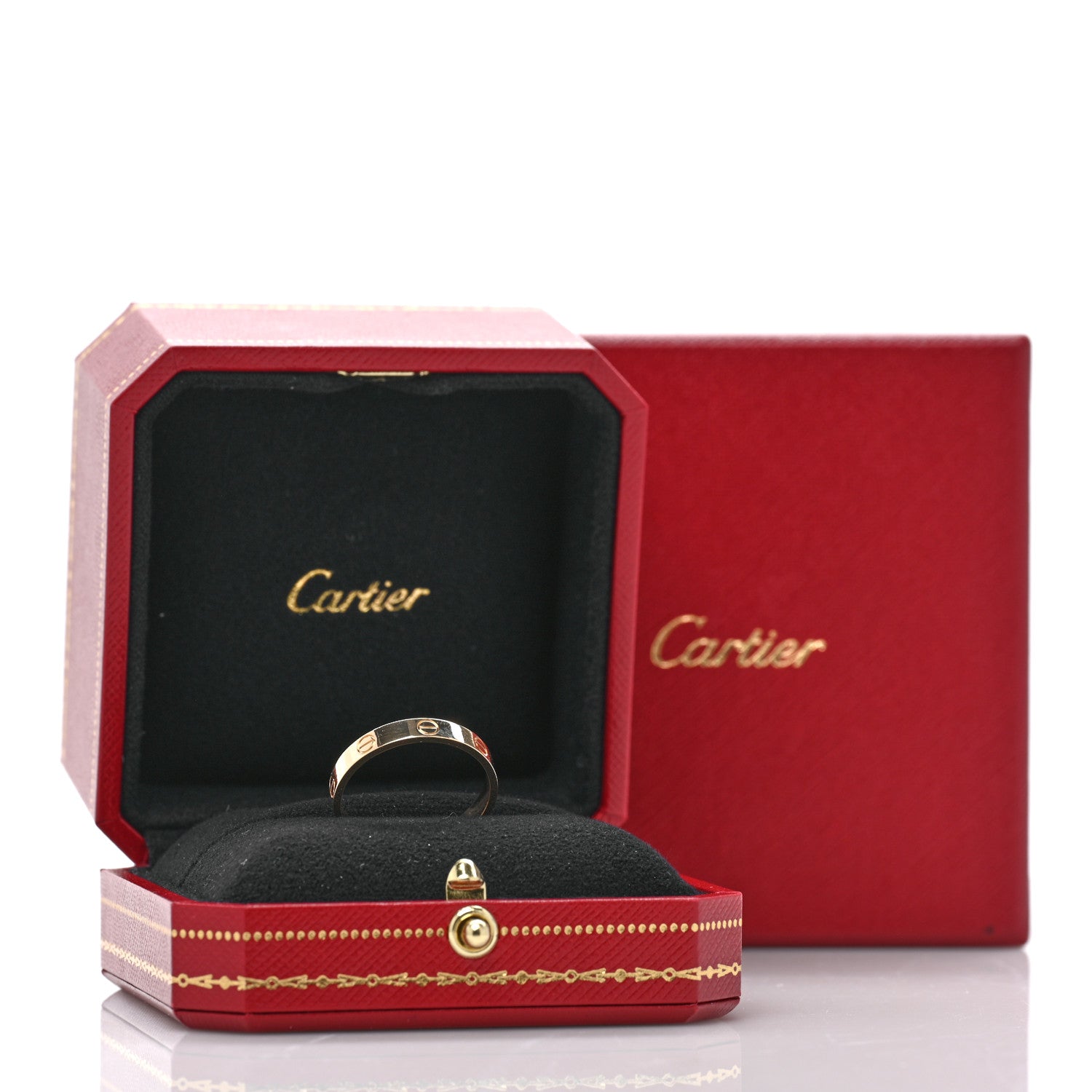 Cartier 18K Yellow Gold 3.5mm LOVE Wedding Band Ring 62 10 5 of 5